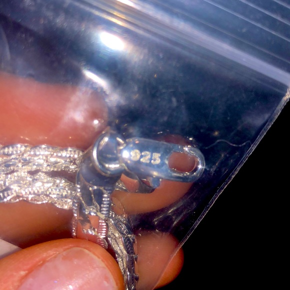 ๐925 Sterling silver snake necklace unisex - Picture 7 of 7